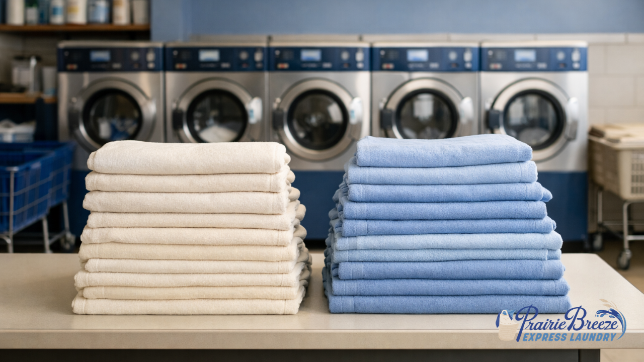 Commercial Laundry Service Near Lake Quivira, Kansas